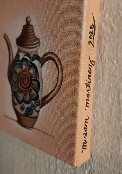89 LA CAFETERA (The Coffee Pot) by artist Miriam Martínez