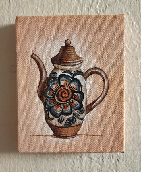 89 LA CAFETERA (The Coffee Pot) by artist Miriam Martínez