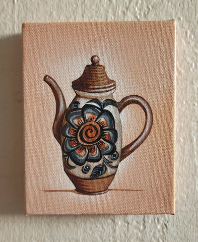 89 LA CAFETERA (The Coffee Pot) by artist Miriam Martínez