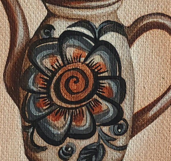 89 LA CAFETERA (The Coffee Pot) by artist Miriam Martínez