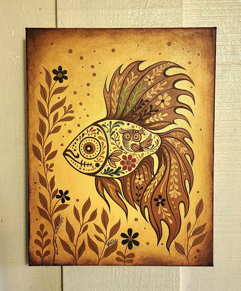 50 EL PESCADO (The Fish) by artist Miriam Martinez