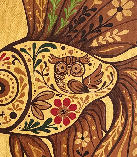 50 EL PESCADO (The Fish) by artist Miriam Martinez