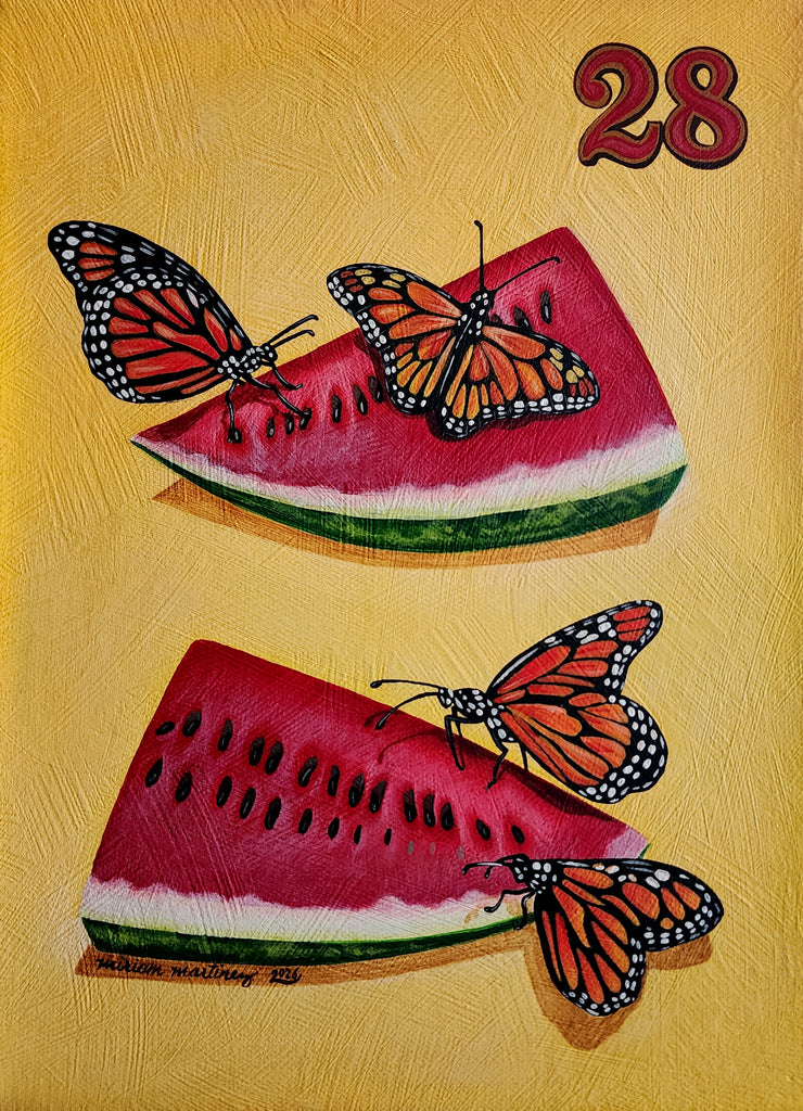 28 LA SANDIA (The Watermelon) by artist Miriam Martínez