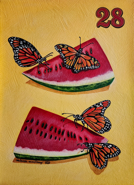 28 LA SANDIA (The Watermelon) by artist Miriam Martínez