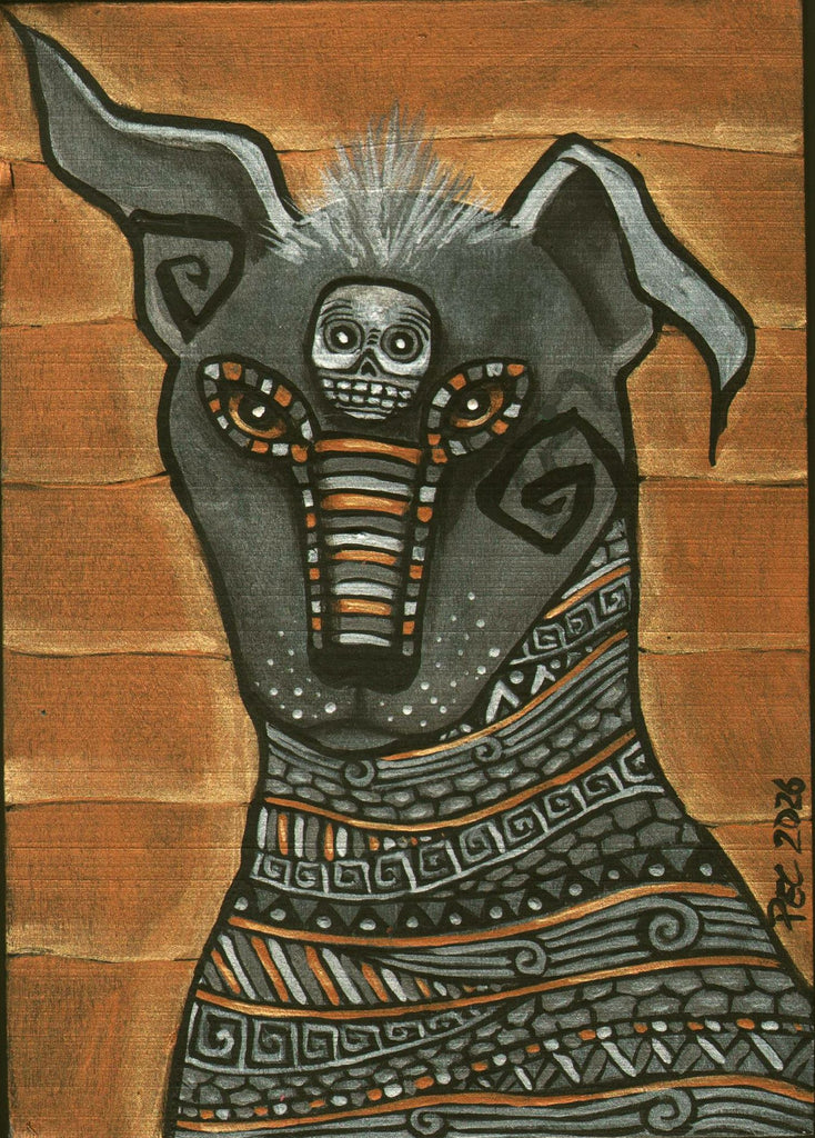 XOLITO VALIENTE - GOLDEN OBSIDIAN DOS by Pamela Enríquez-Courts