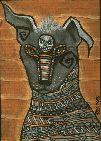 XOLITO VALIENTE - GOLDEN OBSIDIAN DOS by Pamela Enríquez-Courts