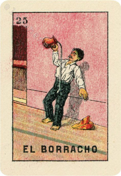 25 EL BORRACHO (The Drunk) by artist Nora Thompson
