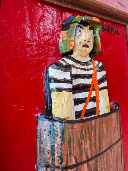 9 EL BARRIL (The Barrel) by artist Lauren Arriola