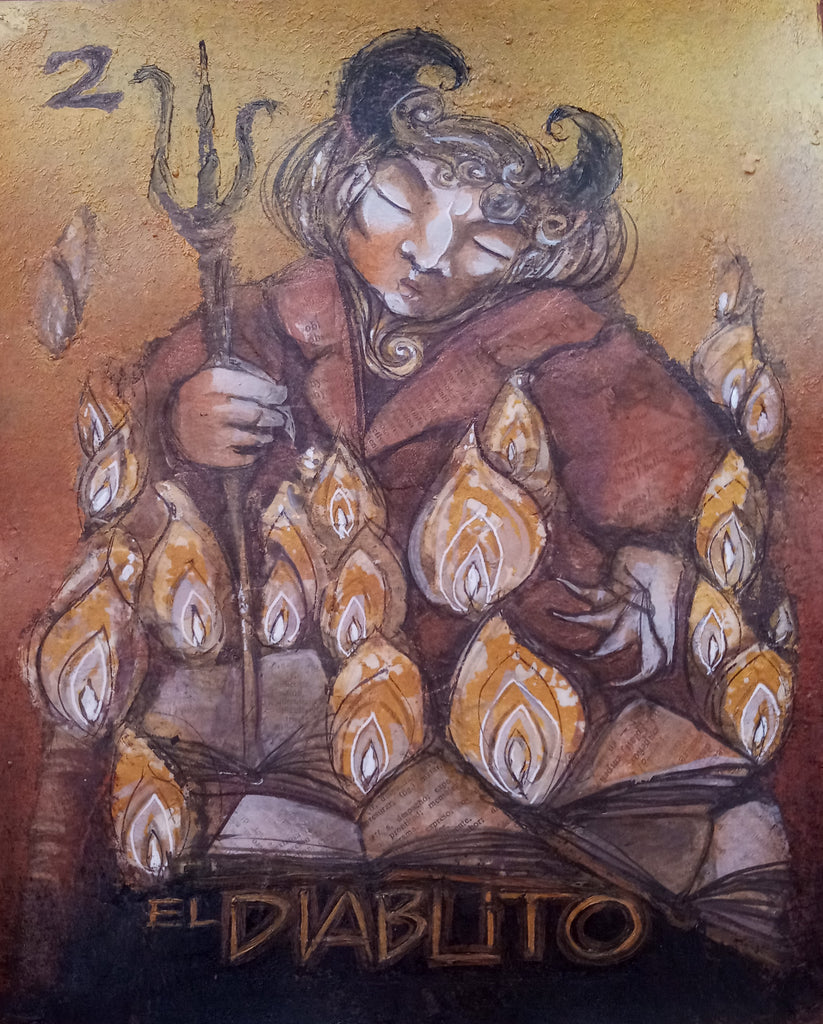 2 EL DIABLITO II (The Devil) by artist Patricia Krebs