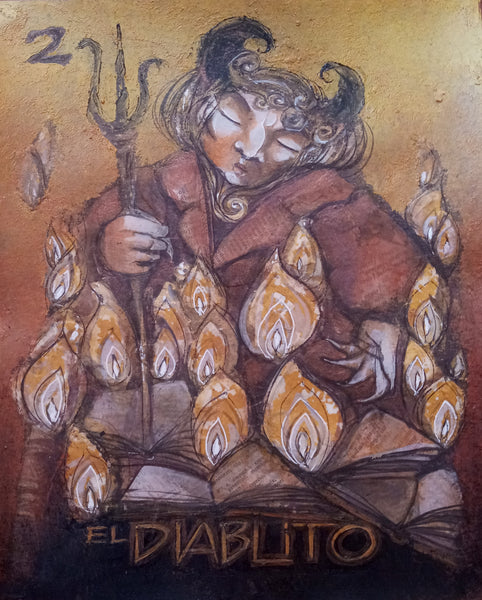 2 EL DIABLITO II (The Devil) by artist Patricia Krebs