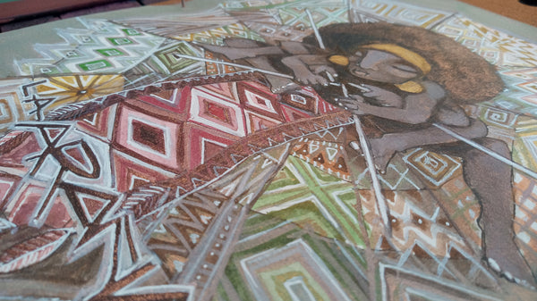 33 LA ARAÑA (The Spider) by artist Patricia Krebs