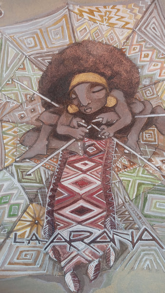 33 LA ARAÑA (The Spider) by artist Patricia Krebs