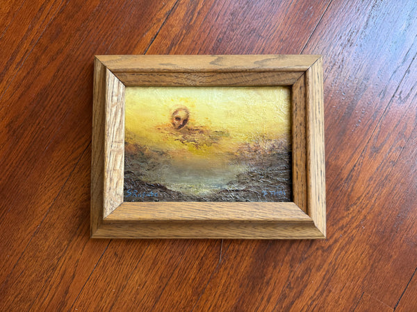 DETACHMENT OF THE CONFIGURATION by artists Sophia Rapata & Patrick Thai (painting)