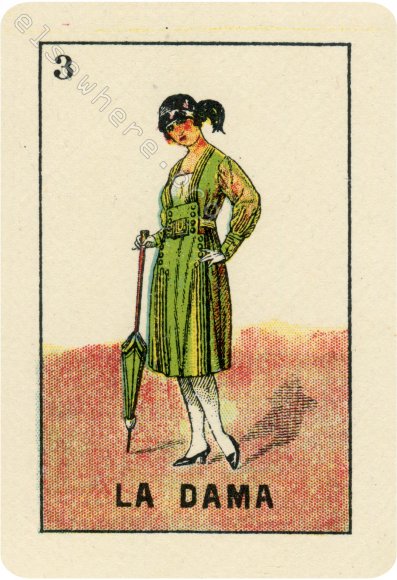 3 LA DAMA (The Lady) / Spantsa by artist Naima Corea