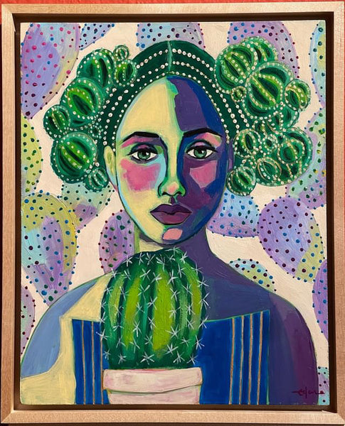 39 EL NOPAL (The Prickly-Pear Cactus) / “Don’t Call Me Prickly (Cactus ii)” by artist Eden Folwell