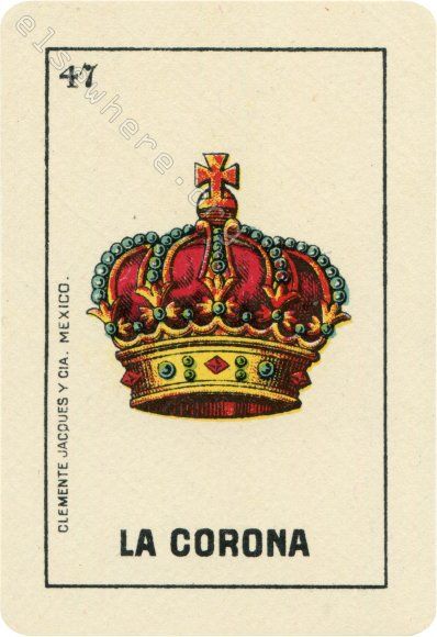 47 LA CORONA (The Crown) / King of Trash by artist Kelly Thompson