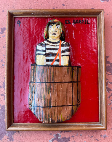 9 EL BARRIL (The Barrel) by artist Lauren Arriola