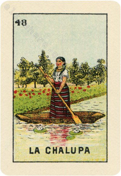 48 LA CHALUPA (The Canoe) / La Esperanza by artist Pamela Enríquez-Courts