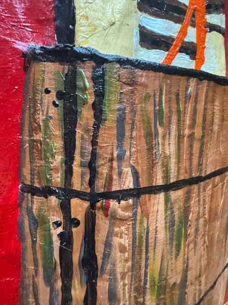 9 EL BARRIL (The Barrel) by artist Lauren Arriola