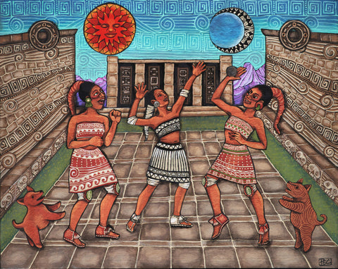 ŌLLAMALĪZTLI - JUEGA COMO UNA NIÑA by Pamela Enríquez-Courts