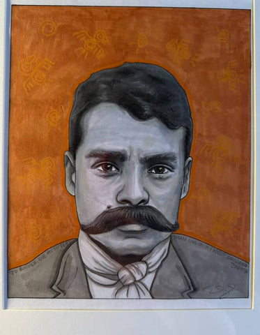 38 EL APACHE (The Apache) by artist Emily Gonzáles