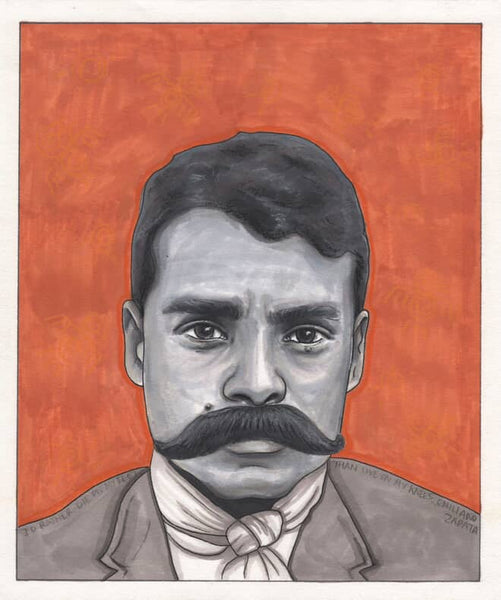 38 EL APACHE (The Apache) by artist Emily Gonzáles