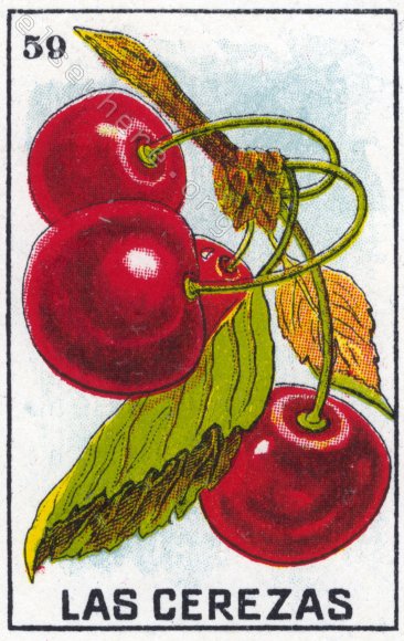 59 LAS CEREZAS (The Cherries) by artist Diana Hartman