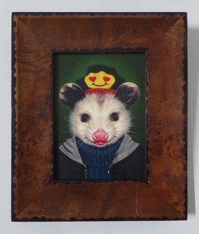 SMILEY FACE Print by artist Olga Ponomarenko