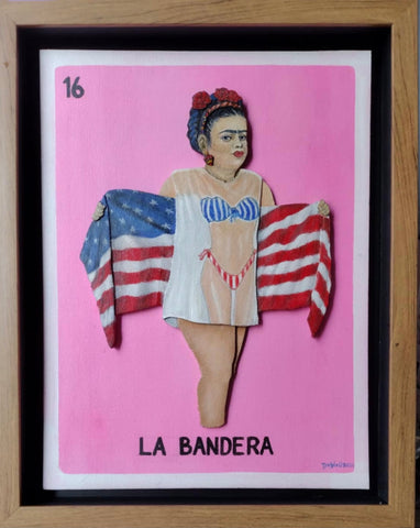 16 LA BANDERA (The Flag) by artist Wbaldo Muñoz