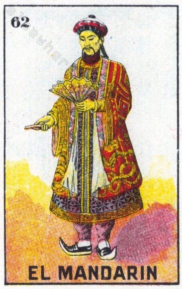 62 EL MANDARIN (The Chinese Man) by artist Sarah Polzin