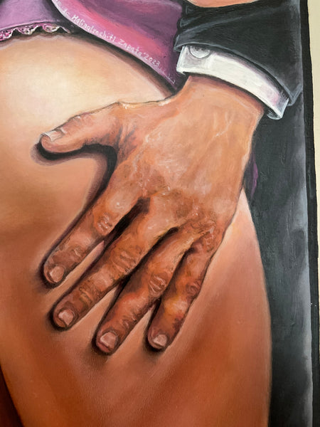 21 LA MANO (The Hand) / La Manoseada by artist Gabriela Zapata
