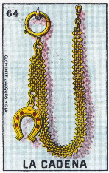 64 LA CADENA (The Chain) / Cuban Chain by artist Eden Folwell