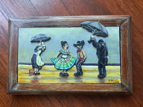 60 EL JARABE TAPATIO (The Mexican Hat Dance) by artist Wbaldo Muñoz-Alcalá