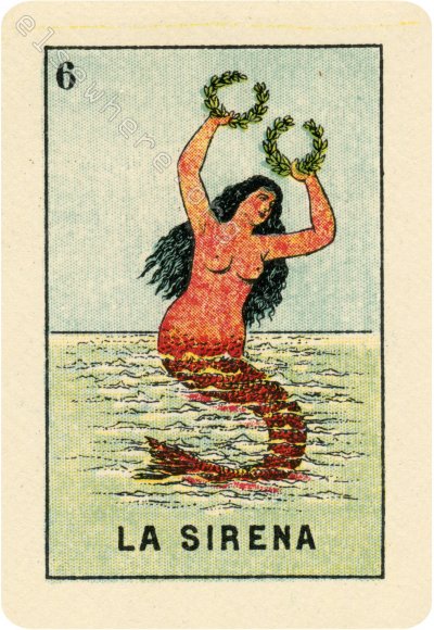 6 LA SIRENA (The Mermaid) by artist Lacey Bryant