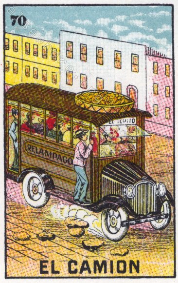 70 EL CAMION (The Bus) by artist Lauren Arriola