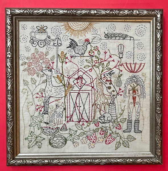 EIEIO, What's for Dinner? by artist Mavis Leahy