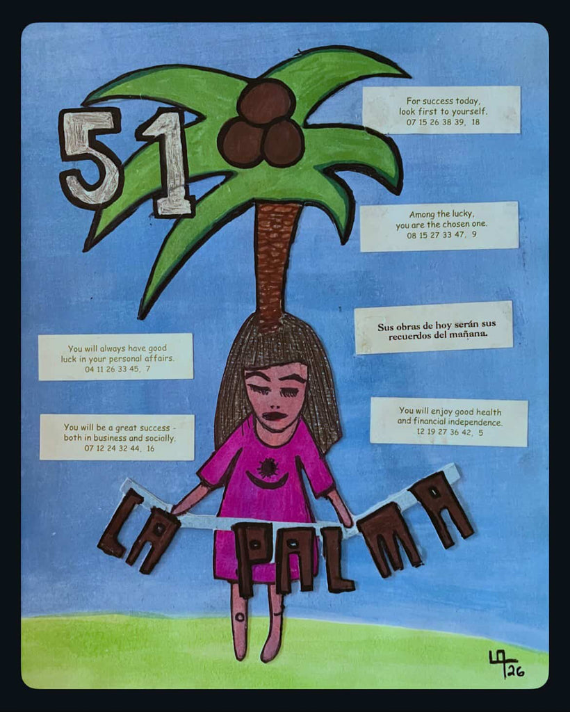 51 LA PALMA (The Palm Tree) by artist Sophia Gasparian