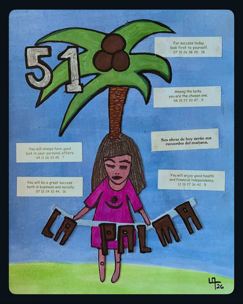 51 LA PALMA (The Palm Tree) by artist Sophia Gasparian