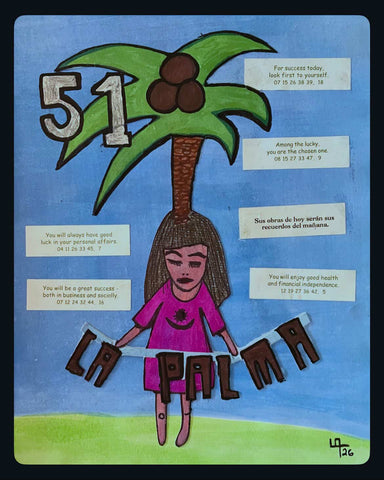 51 LA PALMA (The Palm Tree) by artist Sophia Gasparian