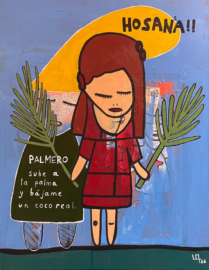 HOSANNA!! / 51 LA PALMA (The Palm Tree) by artist Sophia Gasparian