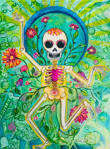 14 LA MUERTE (Death) by artist Brenda Paola Gómez