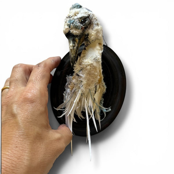 19 LA GARZA (The Heron) by artist Ilaria Vestri of Disfairy