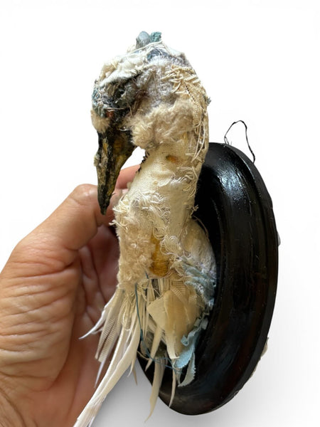 19 LA GARZA (The Heron) by artist Ilaria Vestri of Disfairy