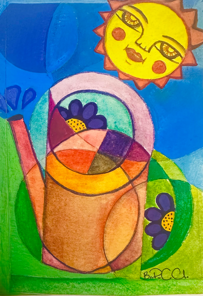 90 LA REGADERA (The Watering Can) by artist Brenda Paola Gómez
