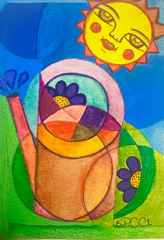 90 LA REGADERA (The Watering Can) by artist Brenda Paola Gómez
