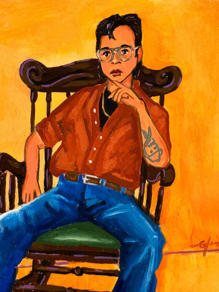 12 LA VALIENTE (The Brave One) by artist Eden Folwell
