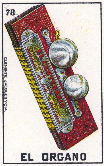 78 EL ORGANO (The Harmonica) by artist Jerry Montoya