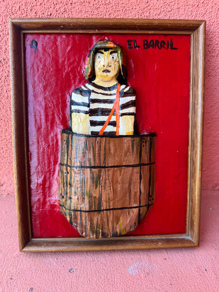 9 EL BARRIL (The Barrel) by artist Lauren Arriola