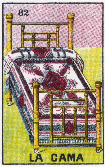 82 LA CAMA (The Bed) by artist Ivonne García