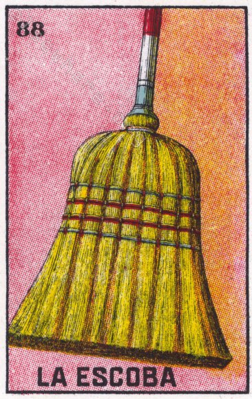88 LA ESCOBA (The Broom) / New Broom by artist Ulla Anobile